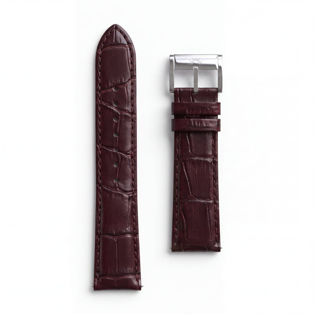 Silicone Croco-Pattern Strap