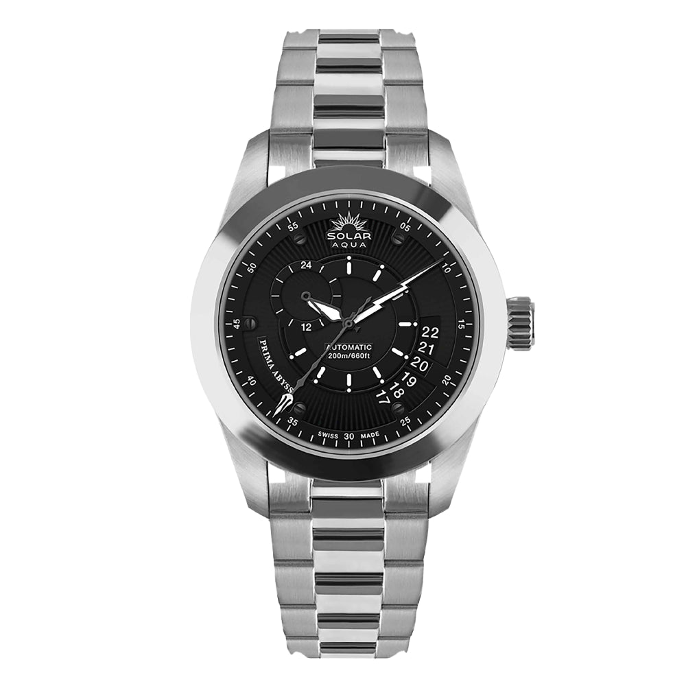 Prima Abyss Deep Black - Stainless Steel Bracelet