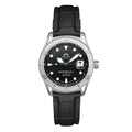 Mishipeshu G.L. Black Croco-Pattern Silicone Strap