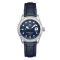 Mishipeshu G.L. Blue Croco-Pattern Silicone Strap