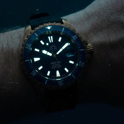 Deep Bay Bronze Black - Silicone Strap