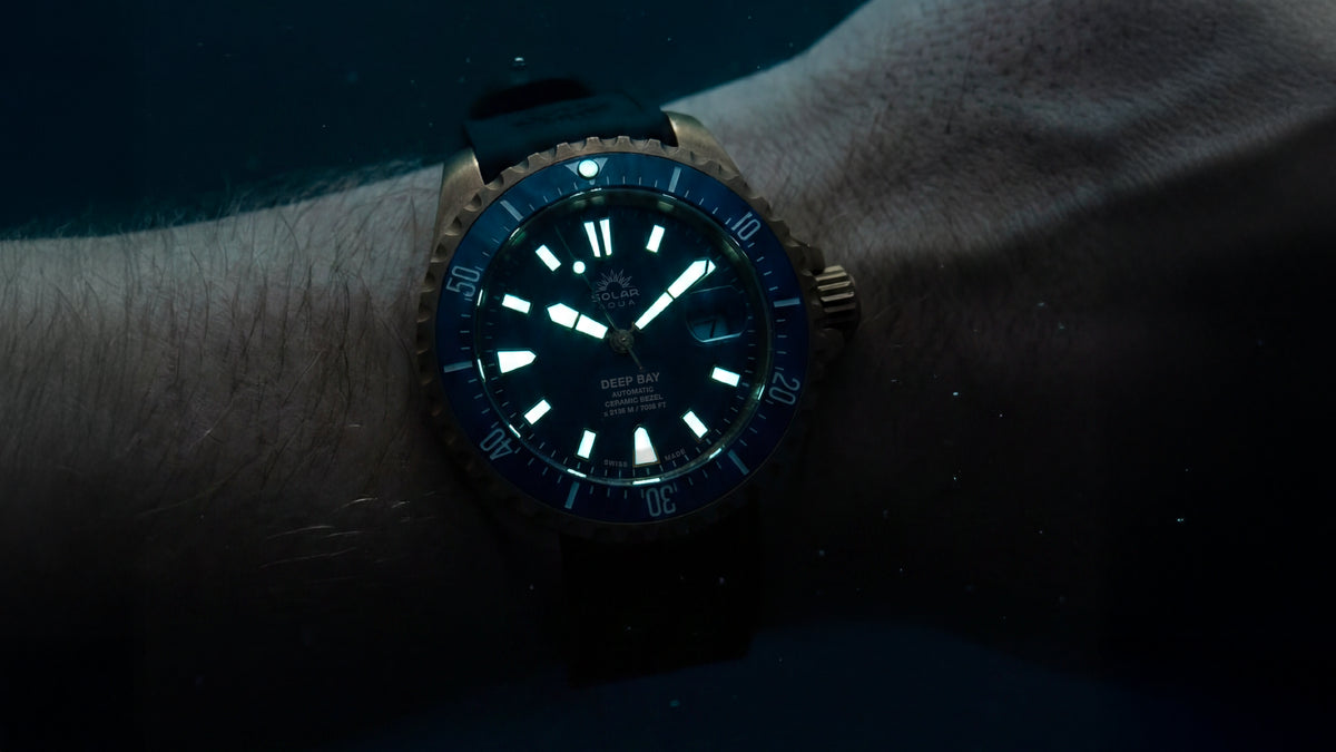Deep Bay Bronze Black - Silicone Strap