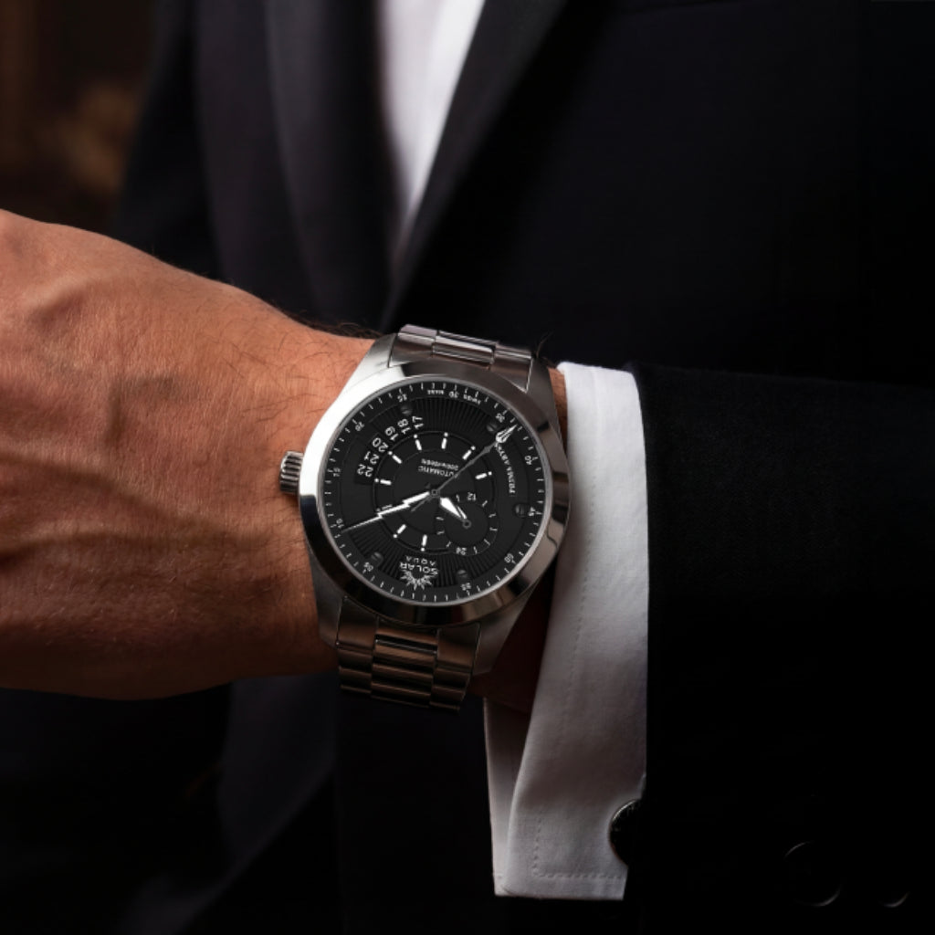 Prima Abyss Deep Black - Stainless Steel Bracelet