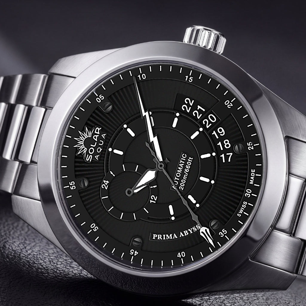 Prima Abyss Deep Black - Stainless Steel Bracelet