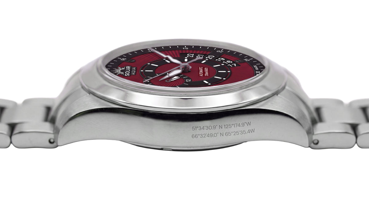 Prima Abyss Italian Burgundy - Stainless Steel Bracelet