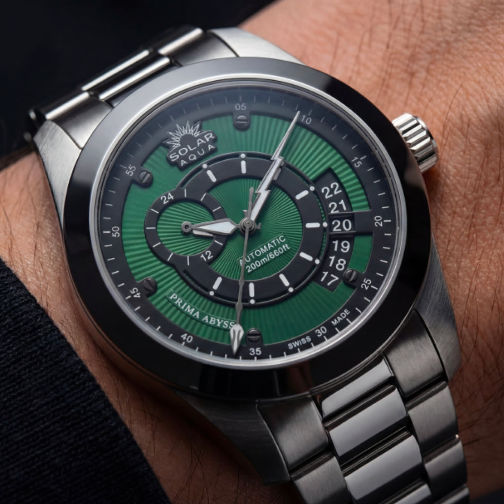 Prima Abyss Military Green - Stainless Steel Bracelet