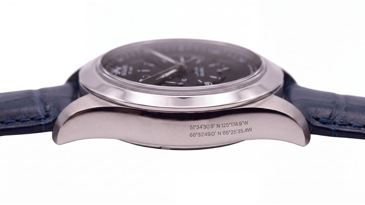 Prima Abyss Navy Blue - Leather Strap