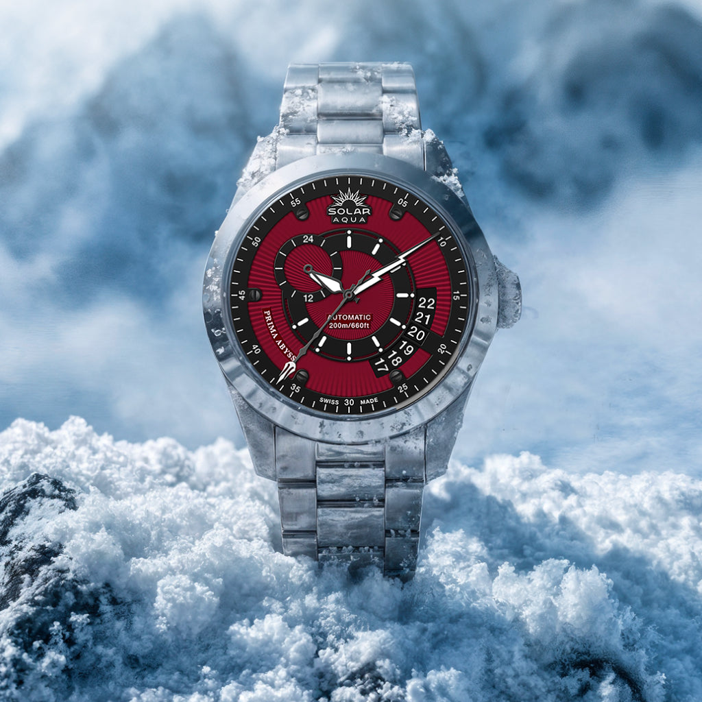 Prima Abyss Italian Burgundy - Stainless Steel Bracelet