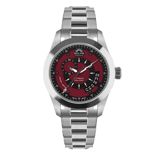 soalr-aqua-prima-abyss-steel-strap-italian-burgundy-dial