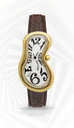 Melting Watch SS 316L PVDYG Corsivo Numbers "one of 301"