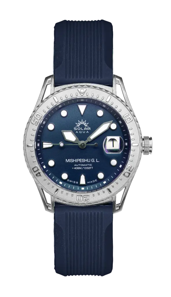 [SA0055.0022.M] Mishipeshu G.L. Blue Modern